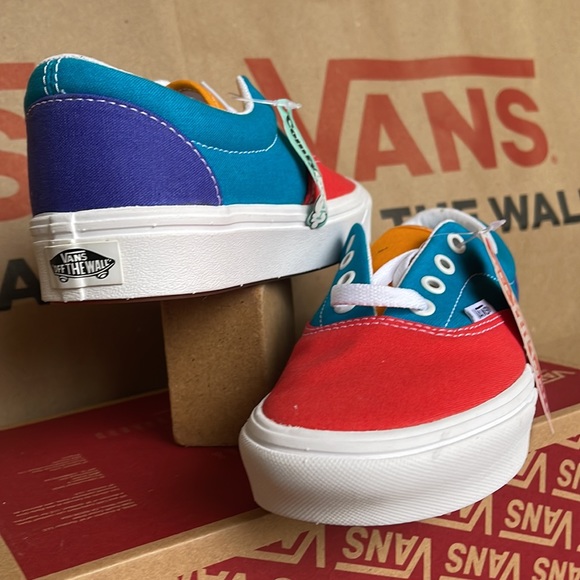 Vans Comfycush Era Multi Block Multi/True White WMNS - Picture 10 of 16
